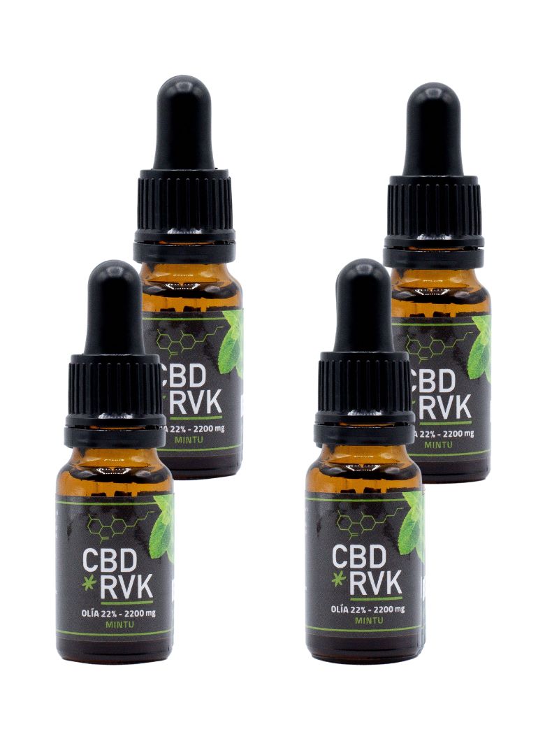 4 pcs Premium Oil 22% with mint