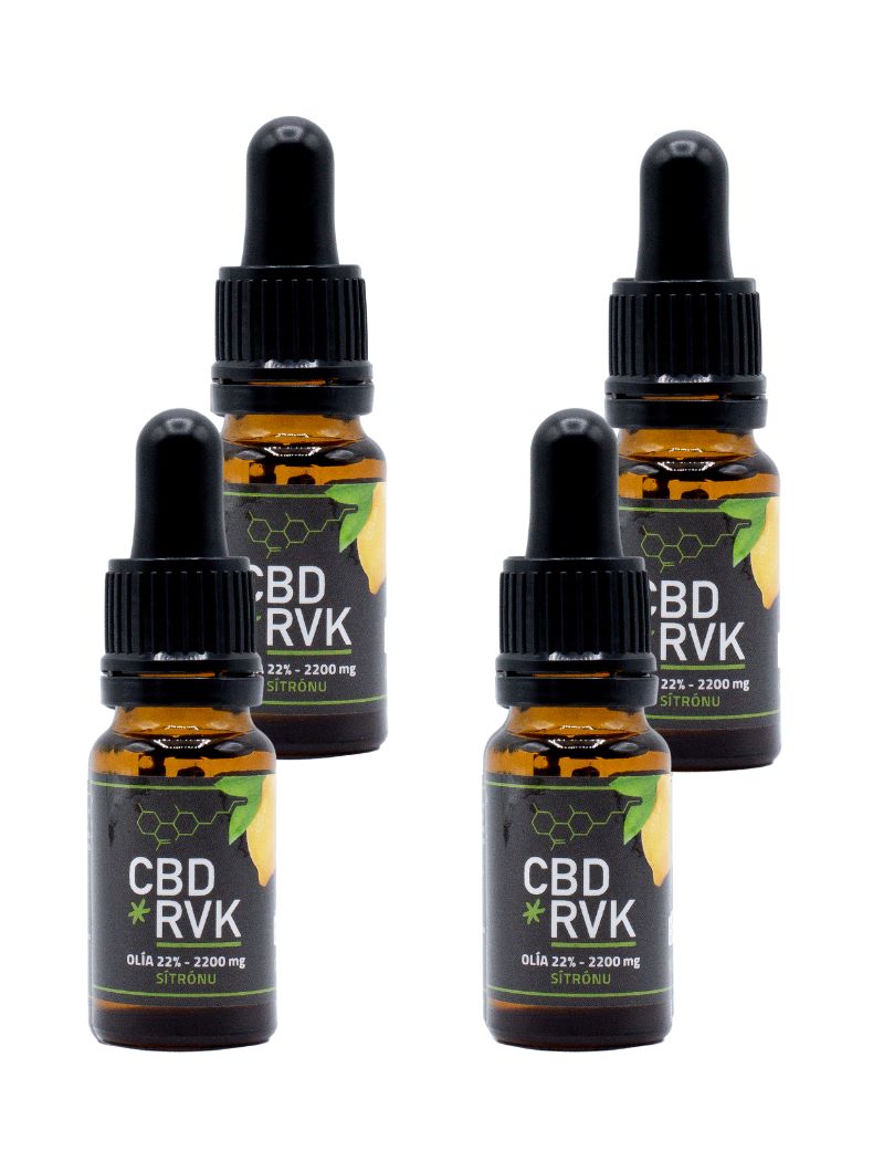 4 pcs Premium Oil 22% with lemon