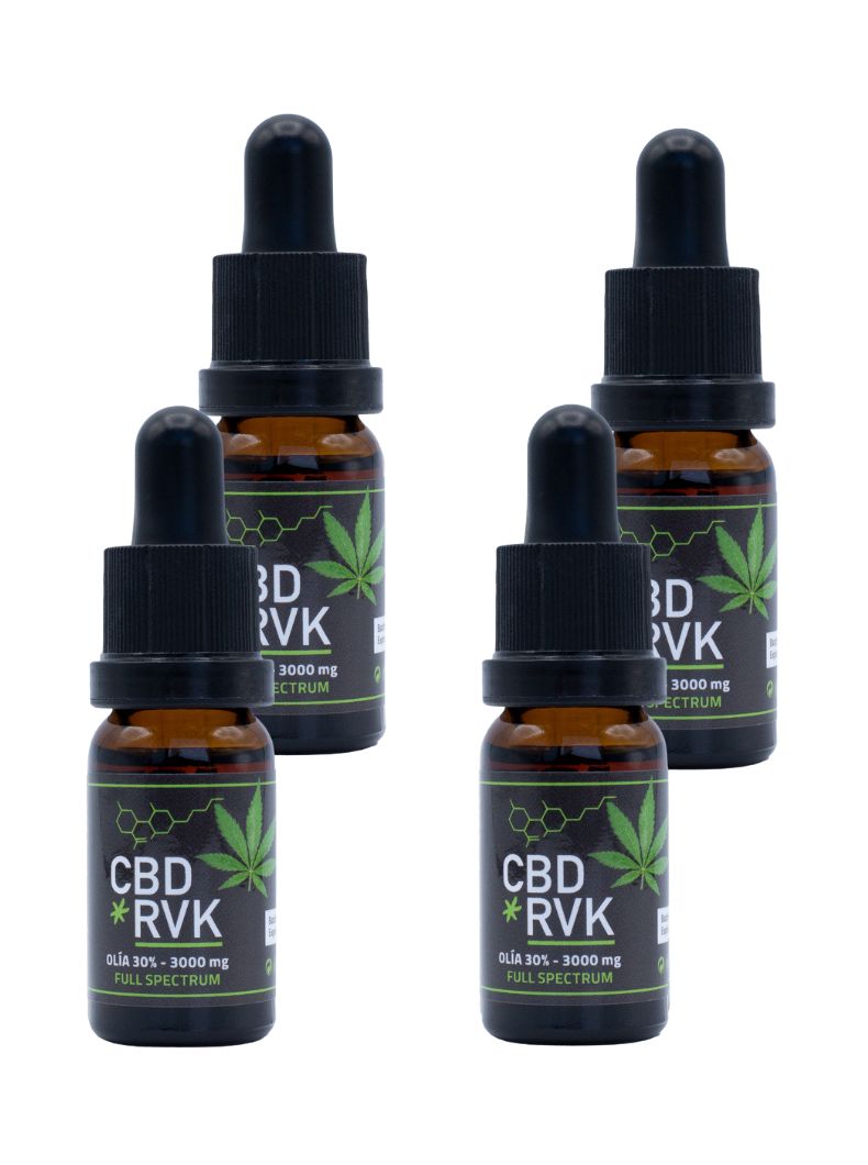 4 pcs Natural Full Spectrum 30%