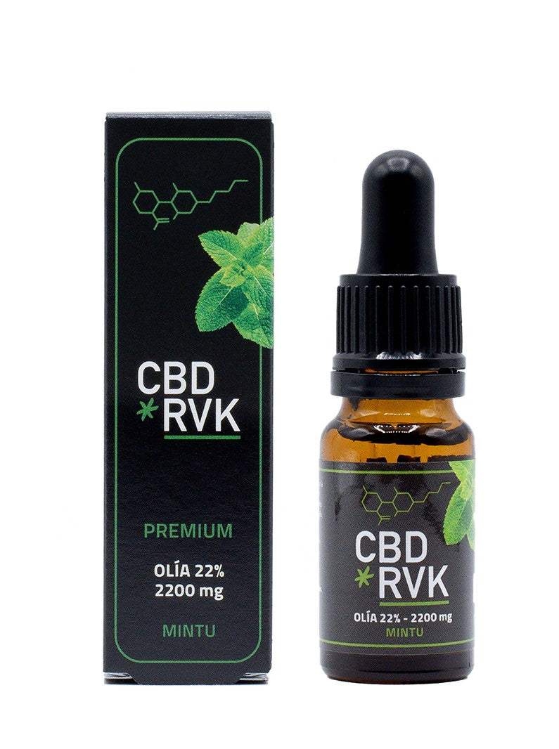 premium cbd olía / +22% (25%) 2200mg / 10ml / mintu